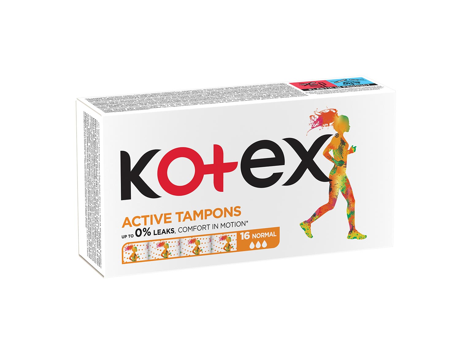 Тампони Active Нормал | Kotex®