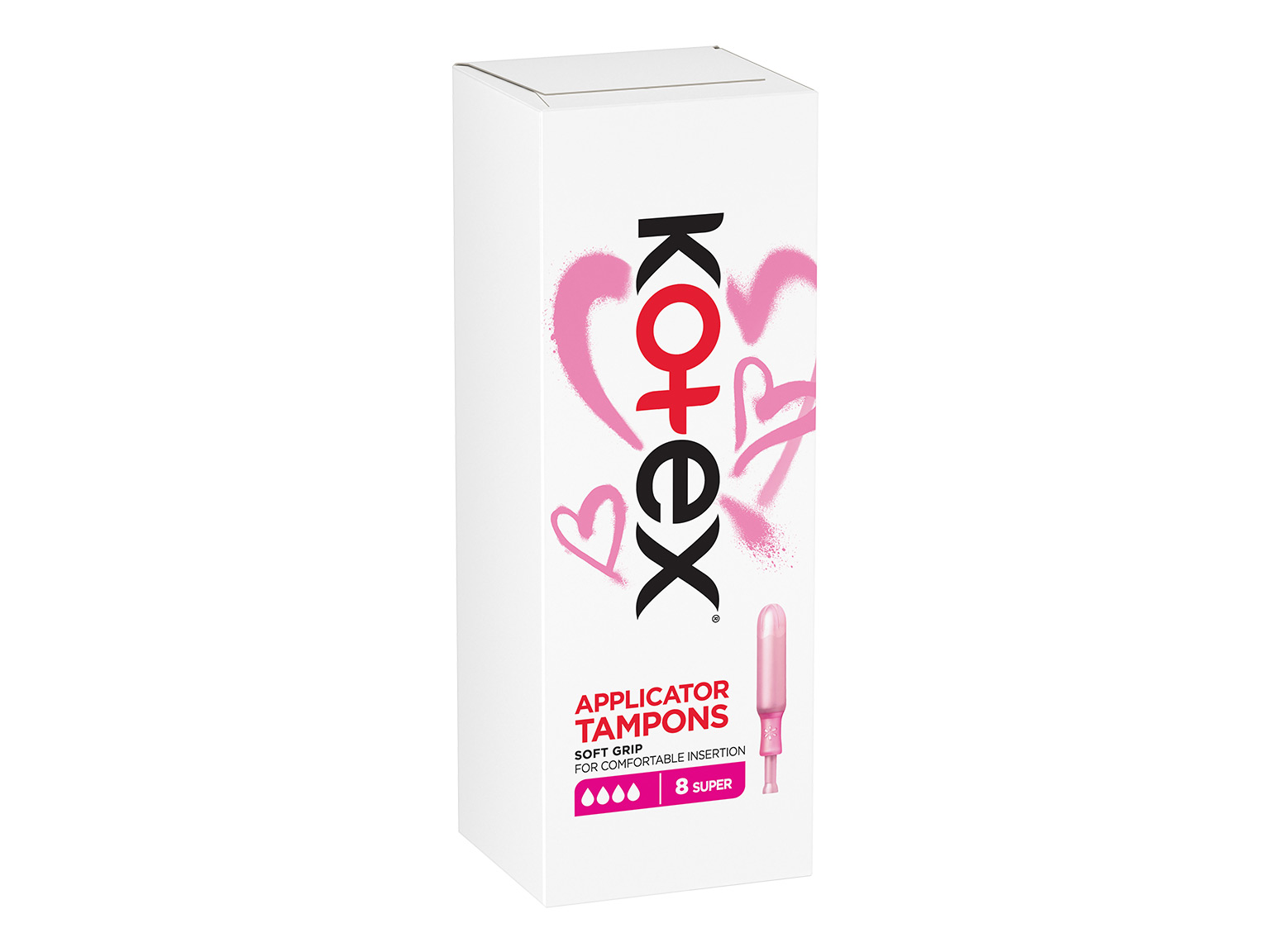 Kotex tampony applicator super