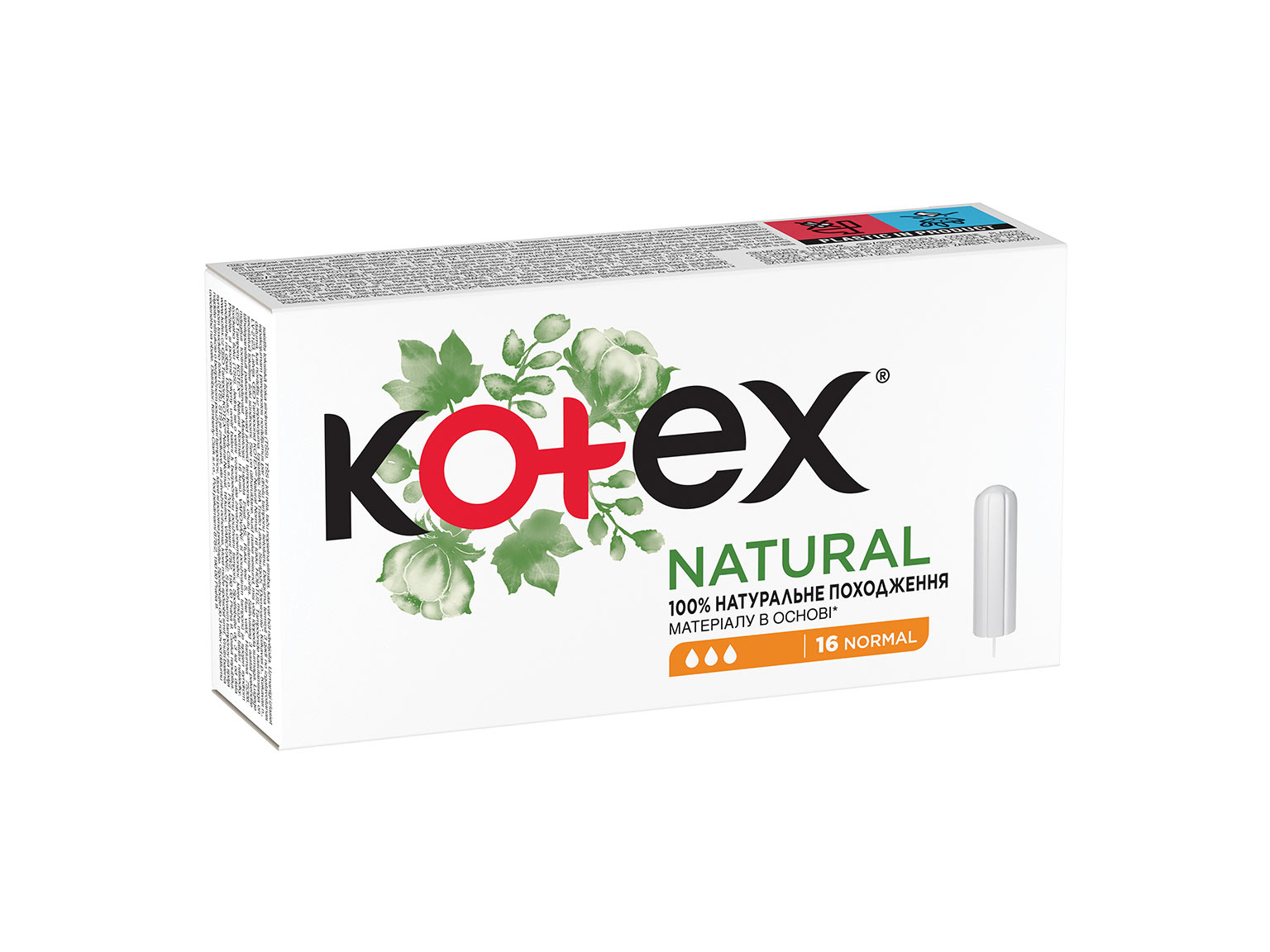 Kotex tampony natural normal